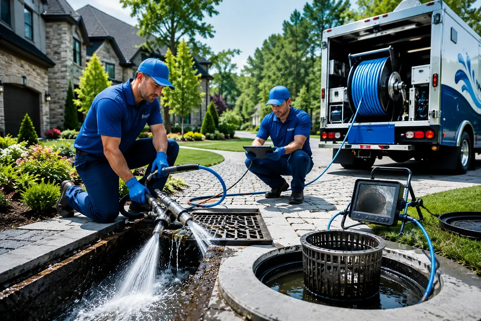 Local outdoor drain cleaning professionals in Sterling Heights, MI
